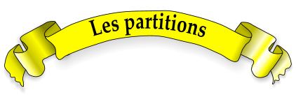 Les partitions